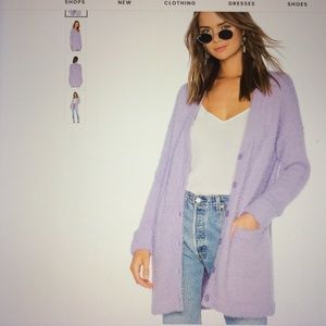 Lavender cardigan